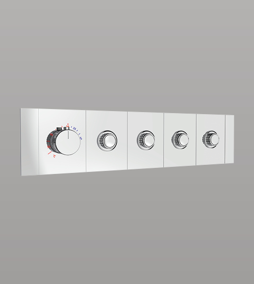High-flow Thermostatic Click - Select Multifunctional Diverter – Aquant India